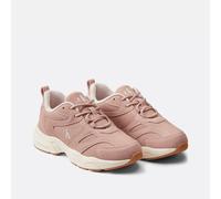 Zapatillas con cuña de piel CK Jeans Mujer Talla 39. Color Rosa