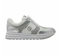 Zapatillas con suela gruesa Mujer Talla 40. Color Plata