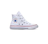 Converse Chuck Taylor All Star Classic para niño/a pequeño/a y jóvenes Canvas Zapatillas Altas en Blanco Óptico, Talla EU 28.5 Blanco Óptico EU 28.5