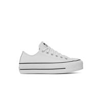Converse Zapatillas CHUCK TAYLOR ALL STAR LIFT CLEAN OX LEATHER in Blanco 38