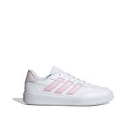 Zapatillas Courtblock Mujer Talla 37 1/3. Color Blanco