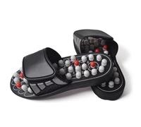 Zapatillas de acupresión para hombre con botones de masaje elevados en la suela para tratar los espolones del talón y la fascitis plantar, los zapatos ofrecen una terapia de masaje para aliviar el