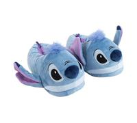 Zapatillas de Andar por Casa de Stitch - Color Azul - Tallas 40/41 - Pantuflas - Zapatillas de Poliéster - Producto Original
