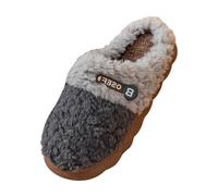 Zapatillas De Andar Por Casa Mujer,Pantuflas Con Forro Polar Para Mayor Comodidad En Interiores Y Exteriores Con Suela Gruesa Antideslizante Y Un DiseñO CáLido Y Acogedor Para Usar Todo El DíA