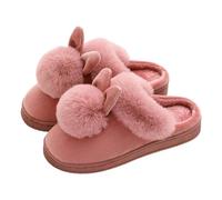 Zapatillas De Andar por Casa Mujer, Pantuflas de Invierno cómodas y Bonitas para Parejas para Hombres y Mujeres Pantuflas cálidas de Suela Gruesa