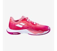 Zapatillas de bádminton de interior Mujer, Shadow Tour 5 Frambuesa 36,5