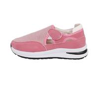 Zapatillas de bádminton para mujer, zapatillas de tenis para mujer, antideslizantes, informales, de verano, para correr, senderismo, caminar, transpirables, ligeras, cómodas, Rosa., 41 EU