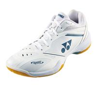 YONEX Power Cushion 65 Z4 Men - Zapatillas de bádminton con amortiguación Power Cushion+, Blanco, 43 EU