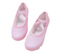 Zapatillas de Baile para niñas con Lila Ideales ensayos actuaciones y Uso Casual Calzado Deportivo Elegante (2-2.5 Years)