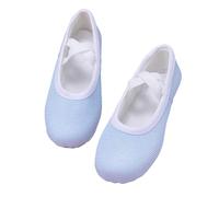 Zapatillas de Baile para niñas con Lila Ideales ensayos actuaciones y Uso Casual Calzado Deportivo Elegante (Sky Blue, 9.5-10 Years)