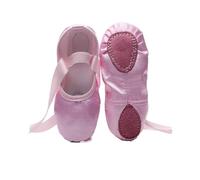 Zapatillas De Ballet Danza Ballet Zapatos De Ballet Bailarina For Niñas, Profesionales Satén For Mujeres Desnudas Rosas For Bailar para niñas y mujeres(Pink,12.5)