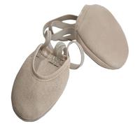 Zapatillas De Ballet De Media Palma Zapatillas de Gimnasia artística, Zapatillas de Gimnasia rítmica con Puntera for niñas y Mujeres(38)