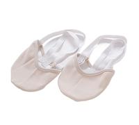 Zapatillas De Ballet De Media Palma Zapatillas De Gimnasia Rítmica con Puntera Suave Medias De Punto Ginastica Profesional Competición Suela Protectora Elástica(Skin Colour,40-41)