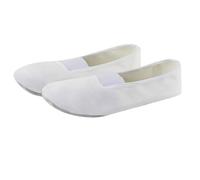Zapatillas de ballet para mujer, para niñas, ballet, bailarina, zapatillas de gimnasia, zapatos de vela, zapatos planos, mocasines, zapatillas de ballet, zapatos de tela, zapatillas de deporte, Blanco