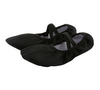 Zapatillas de ballet para niña, cómodas, suaves, duraderas, ligeras, zapatillas de ballet, para deslizarse, suela de piel dividida para niños, Gris1., 25 EU