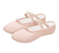 Zapatillas de Ballet Soft, Canvas Ballet Slippers Soft Sole Multicolor Multiple Sizes For Women(Light Pink,38 EU)