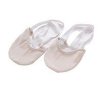 Zapatillas de Ballet Soft, Half Sole Dance Shoes Leather Cloth For Multiple Styles Multicolor Sizes(Beige,M(36-37))