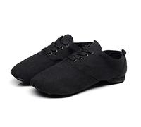 Zapatillas de Ballet y Danza Jazz, Modernos de Baile de Suela Dividida para Mujeres Negro 37