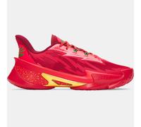 Zapatillas de baloncesto Curry Series 7 unisex Rojo / Racer Rojo / Team Kelly Verde 44.5