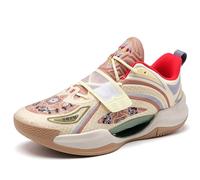 Zapatillas de Baloncesto for Hombre Ligeras y duraderas for Partidos de Entrenamiento Deportivo al Aire Libre(Yellow-9,43 EU)