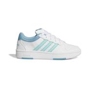 adidas Mujer Hoops Classic Shoes, FTWR White/Flash Aqua/preloved Blue, 36 2/3 EU