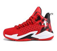 Zapatillas de Baloncesto para Niños Deportivas Sneakers Moda Calzado de Baloncesto para Niño Zapatillas de Bsquetbol Aire Libre Correr Ligeras Zapatos de Running (EMJ-A14, 33EU)