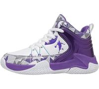 Zapatillas de Baloncesto para Niños Moda Calzado de Baloncesto para Niño Zapatillas Aire Libre Deportivas Calzado Deportivo para Correr Ligeras Zapatos de Running (CXB-A20, 34EU)