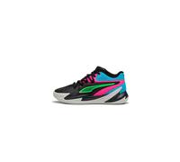 Zapatillas de baloncesto puma dagger , black fluro pink pes, bebé 22