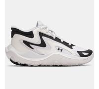 Zapatillas de baloncesto Under Armour Jet '25 para niño/a (5-11 años) Blanco / Negro / Negro 38