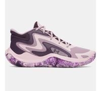 Zapatillas de baloncesto Under Armour Jet '25 unisex Morado Echo / Prime Rosa / Morado Echo 46