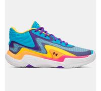 Zapatillas de baloncesto Under Armour Spawn 7 Mid unisex Capri / Campus Oro / Dark Marino Azul Azul 47.5