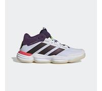 Zapatillas de balonmano adulto - adidas Court Stabil blanco y violeta 43 1/3