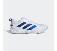 Zapatillas de balonmano adulto - Adidas Court Team Bounce blanco/azul 41 1/3