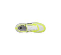 Zapatillas de balonmano kempa kourtfly infantil blanco/amarillo f 38
