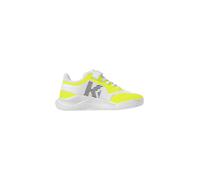 Zapatillas de balonmano kempa kourtfly infantil blanco/amarillo f 46