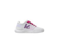 Zapatillas de balonmano kempa kourtfly infantil blanco/cyan/morad 45