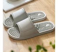 Zapatillas de baño Masaje del pie del Punto de acupuntura Sandalias y Zapatillas Mujer casa de Verano Cubierta Pareja Baño Bañera Pantuflas de Hombre cómodas Sandalias de Piscina
