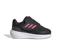 adidas Unisex bebé RunFalcon 3.0 Hook-and-Loop Shoes, core black/core black/pulse magenta, 23 EU