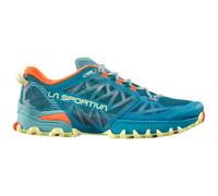 La Sportiva - Zapatillas de trail - Bushido III Woman Everglade/Zest para Mujer - Talla 39 - Azul Azul 39