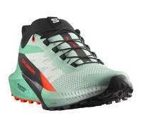 SALOMON Sense Ride 5 W - Mujer - Verde / Negro / Rojo - talla 37 1/3- modelo 2025