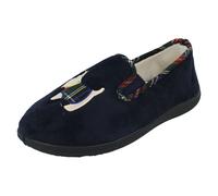 Zapatillas De Casa Anchas Para Damas Con Detalle De Perro - Dandie