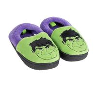 Zapatillas de Casa Avengers Hulk licencia oficial | Pantuflas Avengers cómodas, suaves y antideslizantes