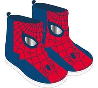 Zapatillas de Casa Bota Spiderman licencia oficial / Pantuflas Spiderman cómodas, suaves y antideslizantes Talla 24/25