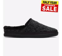 Zapatillas De Casa Clásicas Y Confortables Para Mujeres Toms Sage Negras
