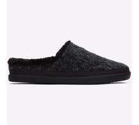 Zapatillas De Casa Clásicas Y Confortables Para Mujeres Toms Sage Negras