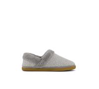 Zapatillas de casa de mujer Oslo espiga gris 37