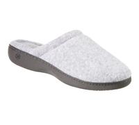 Isotoner Zapatillas clásicas de Terry para Mujer, Gris, 37 EU