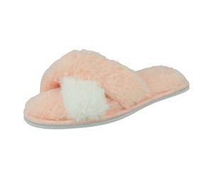 Zapatillas De Casa Fluffy Mule Spot On Para Damas X2R122