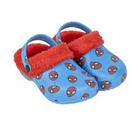 Zapatillas De Casa Mochila Fleece Spiderman AZUL - T32/33 | MACHO CERDà