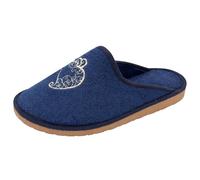 Zapatillas de Casa Mujer JAF - Ultraligeras, Transpirables, Suela EVA Antideslizante, Pantuflas Interior 35-41 (Azul Cerrado, 37, Sistema tallas calzado EU, Adulto, Mujer, Números, mediano, 37)